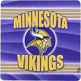 Minnesota Vikings End Zone Four Piece Foam Coaster Set