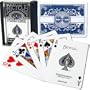 Trademark 100% Plastic Bicycle Prestige Dura-Flex Rare Playing Cards (Blue)