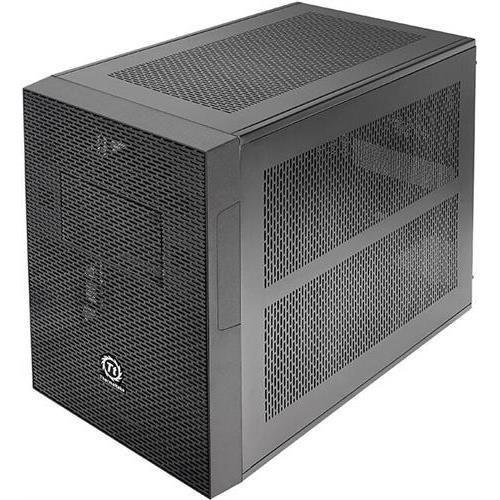 Thermaltake Core X1 CA-1D6-00S1WN-00 No Power Supply Mini-ITX Cube Case (Black)