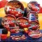 Disney's World Of Cars Deluxe Party Kit - 8 Guests