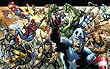 Ultimates 2 #12 Poster by Bryan Hitch 24" x 36" (Ultimate Avengers, Spider-Man, Captain America, Hulk, Wolverine & Iron Man)