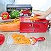 Nardo Visgo® Mandoline Slicer with 4 Stainless Steel Blades - Multi-functional Vegetable Peeler Slicer Grater & Julienne Slicer, Time Saving Fun Creating Kitchen Gadget for Home & Commercial Cooking