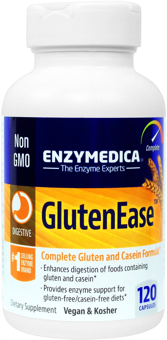 Amazon.com: Enzymedica - GlutenEase 120 count - Complete Gluten ... Amazon.com: Enzymedica - GlutenEase 120 count - Complete Gluten ...