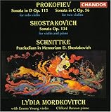 ｜Prokofiev: Sonata in D; Sonata in C; Shostakovich: Sonata; Schnittke: Praeludium in Memorian D. Shostakovich