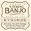 D'Addario �_�_���I �o���W���[�� J-61 5-String/Medium/Nickel