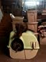 Omega Paw Self-Cleaning Litter Box, Green and Beige