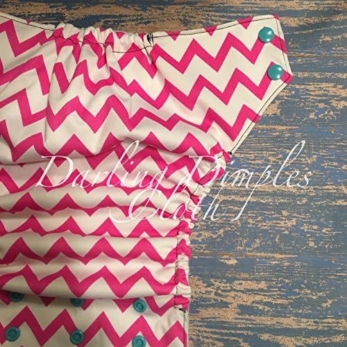 Chevron Printed Pocket Diaper