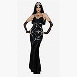 Women Large 12-14 Sexy and Sinister Spider Princess Witchy