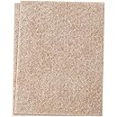 Self-Stick Furniture Felt Sheet for Hard Surfaces to Cut into Any Shape (2 pack) - Oatmeal,  4-1/2" x 6" sheets
