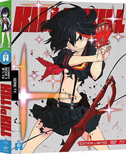 キルラキル 4枚組 [Blu-ray + DVD] 1-12話 限定版 KILL la KILL [Blu-ray] [DVD] [Import]