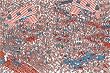 Where's Waldo (Land of Woofs) Art Poster Print - 24" X 36"