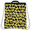 UM University of Michigan Logo Drawstring Backpack Draw String Bag with WATERPROOF LINING