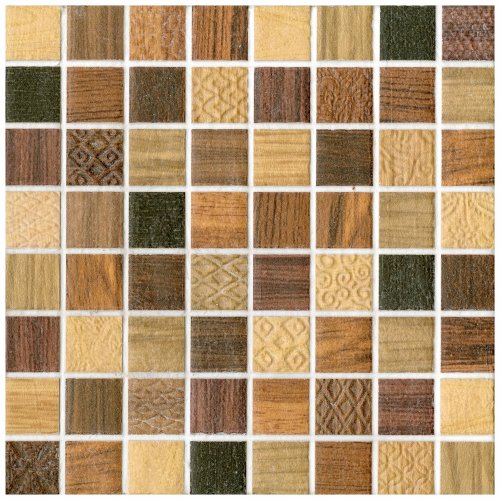 Tesselar Divine 7-13/16 X 7-13/16 Inch Ceramic Wall Tile (10 Pcs/4.17 Sq. Ft. Per Case, Ships for )