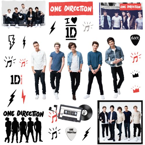 RoomMates RMK2621SCS I Love ID Peel and Stick Wall Decal