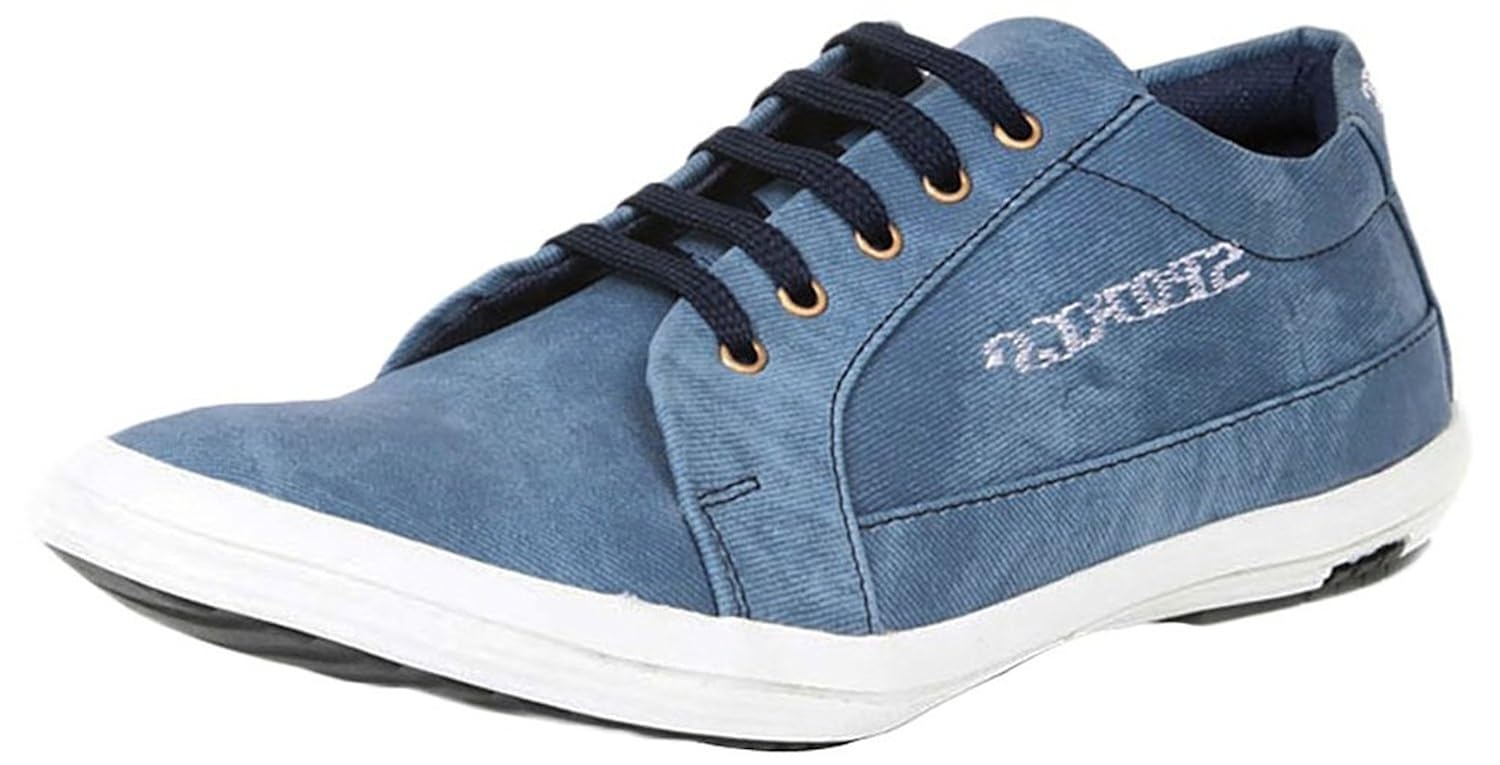Freedom daisy Men's Sea Blue Synthetic Casual Shoes