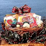 Yuletide Treasures Gourmet Holiday Gift Basket - Heartwarming Treasures