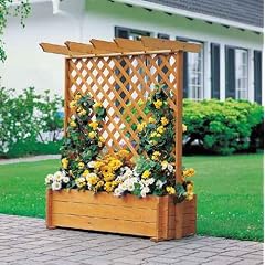 PROMEX Pflanzkasten Rankkasten mit Pergola