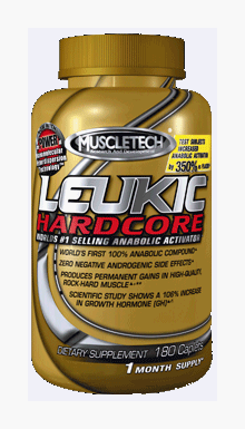 Leukic Hardcore-MuscleTech Advanced Muscle Growth, 180c (New Advanced Formula)