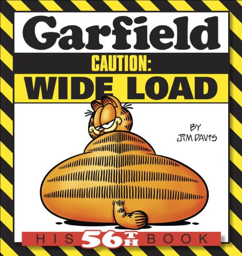 garfield caution wide load his 56th book