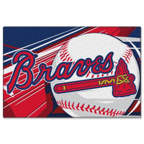Atlanta Braves Tufted Rug (39-inch x 59-inch)