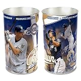 MILWAUKEE BREWERS OFFICIAL LOGO WASTEBASKET