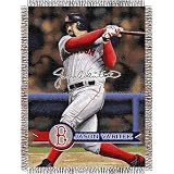 Jason Variteck Boston Red Sox MLB Woven Tapestry Throw blanket (48x60)