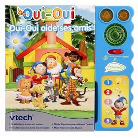 Vtech - 80-062625 - Jeu �ducatif �lectronique - Magi Livre interactif Oui Oui - Format compact