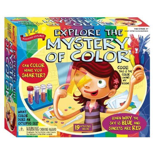 Scientific Explorer\'s Explore The Mystery of Color Science Kit