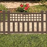 Suncast Grand View Fence Bronze