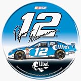 #12 RYAN NEWMAN 3 INCH ROUND DOMED DECAL