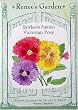 Pansy Heirloom Victorian Posy Seeds 50 Seeds