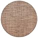 Sweet Pea Linens Brown/Tan Wipe Clean Charger-Center Round Placemat