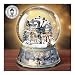 Thomas Kinkade White Christmas Musical Collectible SnowGlobe/Water Globe by Ardleigh Elliott