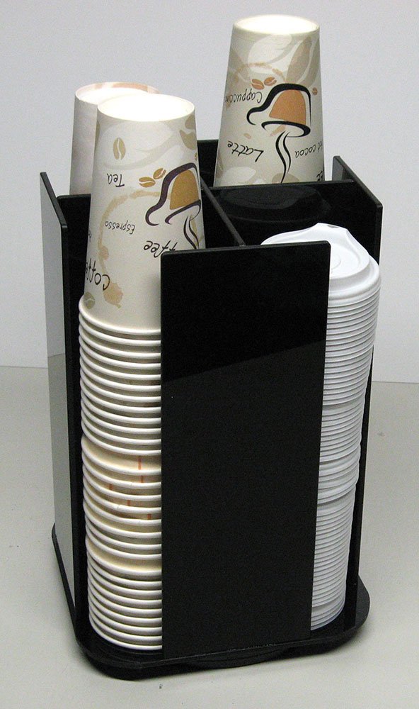 Amazon.com: Coffee Cups or Lid Holder, 3 Columns 12