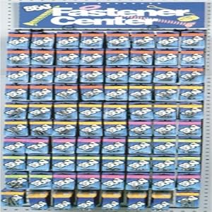 Handi-Man Marine 980031 80 Item Mini Blister Stainless Fastener Display by