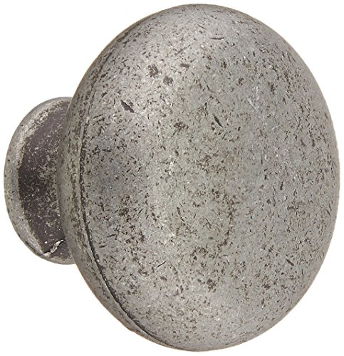 Amerock BP771WI Traditional Classics Knob, Wrought Iron, 1-1/4-Inch Diameter