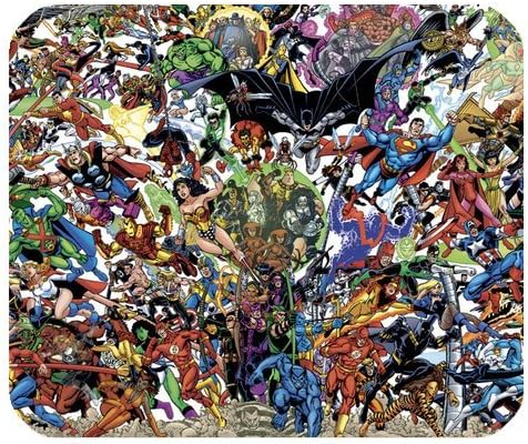 1 X Custom Marvel Comics Avengers High Quality Printing Square Mouse Pad Design Your Own Computer Mousepad