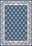 Traditional Area Rug, Home Dynamix Premium 4'x5' Country Blue