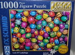 Ravensburger Puzzle - Lots O Ladybugs 1,000 Pieces