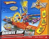  : Hot Wheels - Trick Tracks - Daredevil Drop Playset - Includes Car