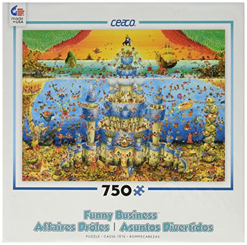 Ceaco Funny Business - Castle Aqua Puzzle