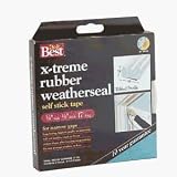 Thermwell Prods. Co. V23WADB Do it Best X-Treme Rubber Weatherseal Tape