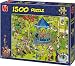 Jumbo Puzzle  - Jan van Haasteren - The Bandstand (1500 pieces)