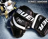 Sergei Gonchar Pittsburgh Penguins Autographed/Hand Signed Bauer Model Gloves