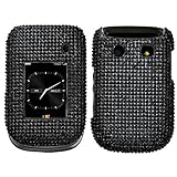 Black Diamond Crystal Bling Protector Case for BlackBerry Style 9670