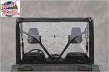 New Genuine Yamaha Rhino Rear Window (Black) / yamaha pt # SSV-5UG04-10-BK