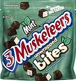 3 Musketeers Mint Bites Dark Chocolate Candy, 6 Ounce Pouch