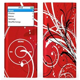 Kesa Design - Red Setting - Protection Adh�sive pour Apple iPod nano 2� G�n�ration