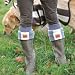 Horseware Wellie Warmers - Wellie Cozy, Chocolate, Medium [Apparel]