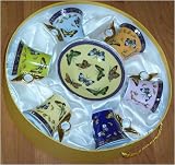 Yedi Butterfly Cup & Saucer- Set of 6